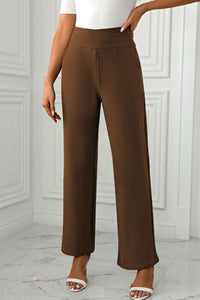 High Waist Pants with Pockets