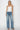 RISEN Full Size High Waist Distressed Wide Leg Jeans