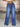 Wide Leg Jeans with Pockets - Medium / S