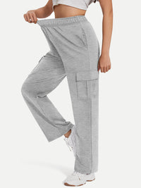 Pocketed High Waist Pants