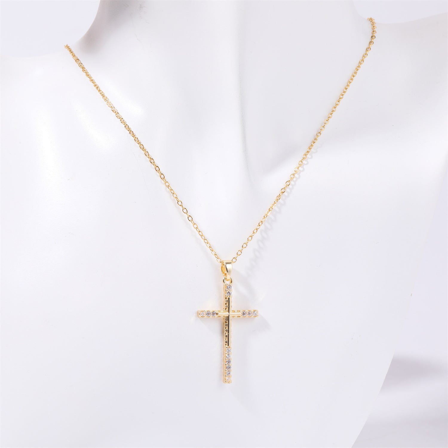 Stainless Steel Cross Necklace