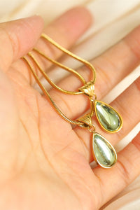 Teardrop Pendant Necklace