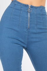 High Waist Classic Denim Jeans