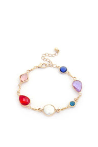 Gem Teardrop Bracelet