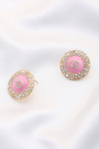 Double Circle Round Metal Earring