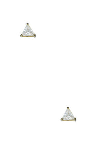 Triangle Crystal Stud Earring