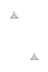 Triangle Crystal Stud Earring