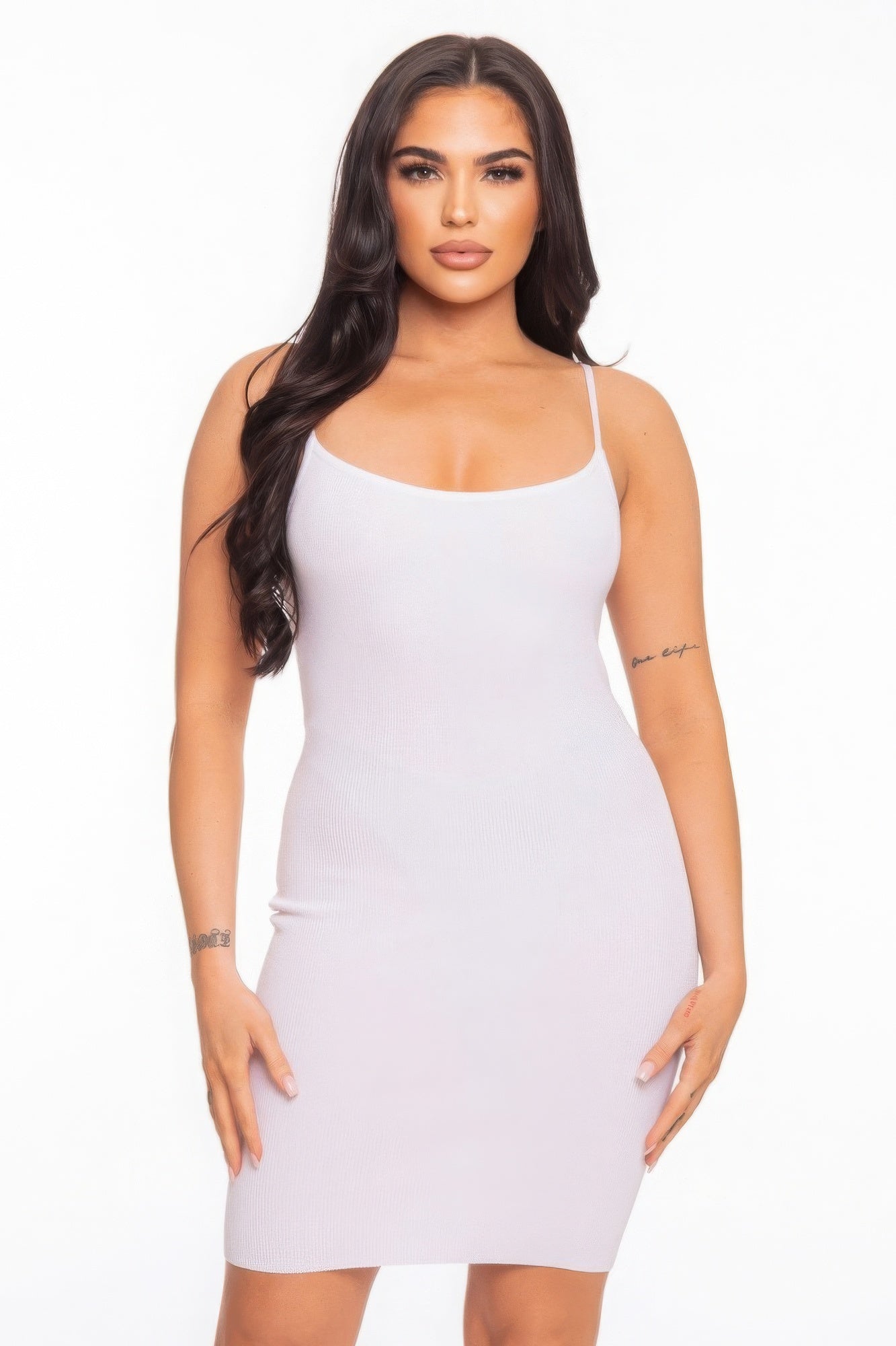 Cami Open Back Mini Dress