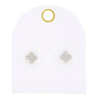 Dainty Moroccan Shape Post Earring