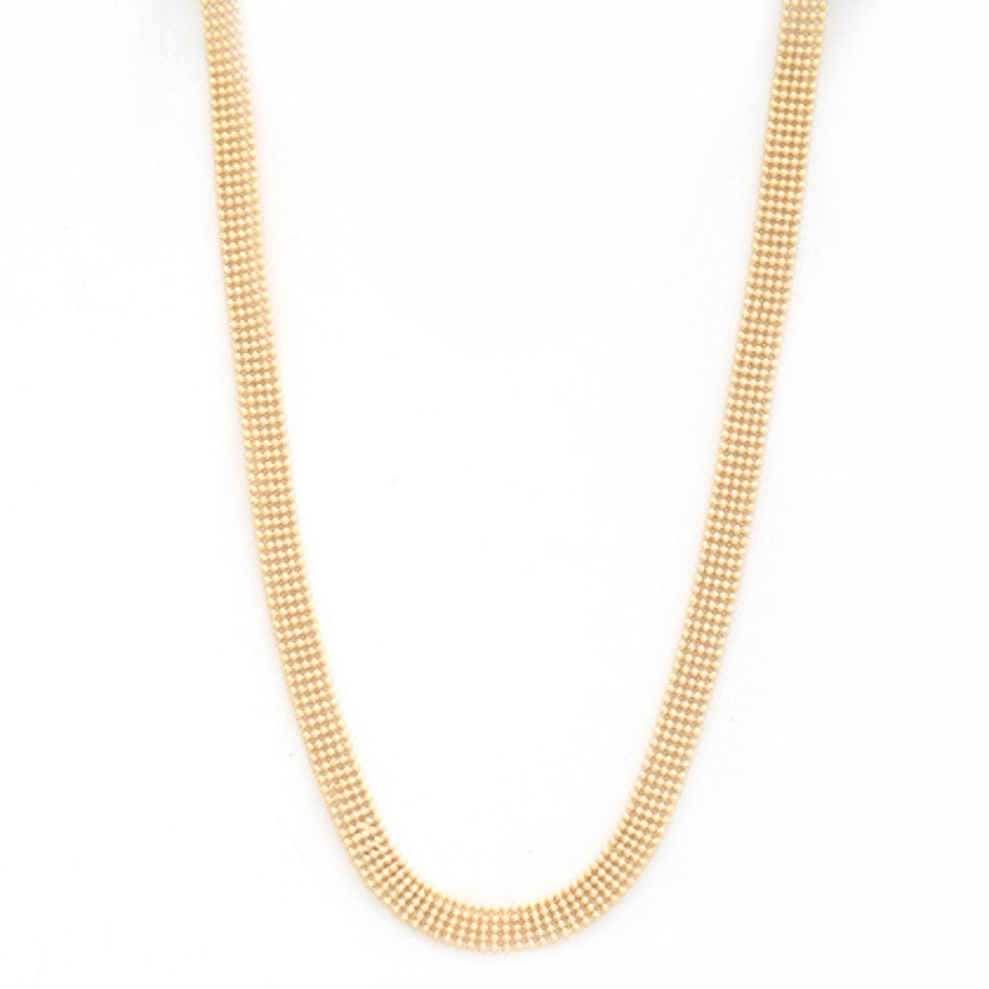 Gold Dipped Brass Chain Necklace