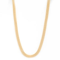 Gold Dipped Brass Chain Necklace