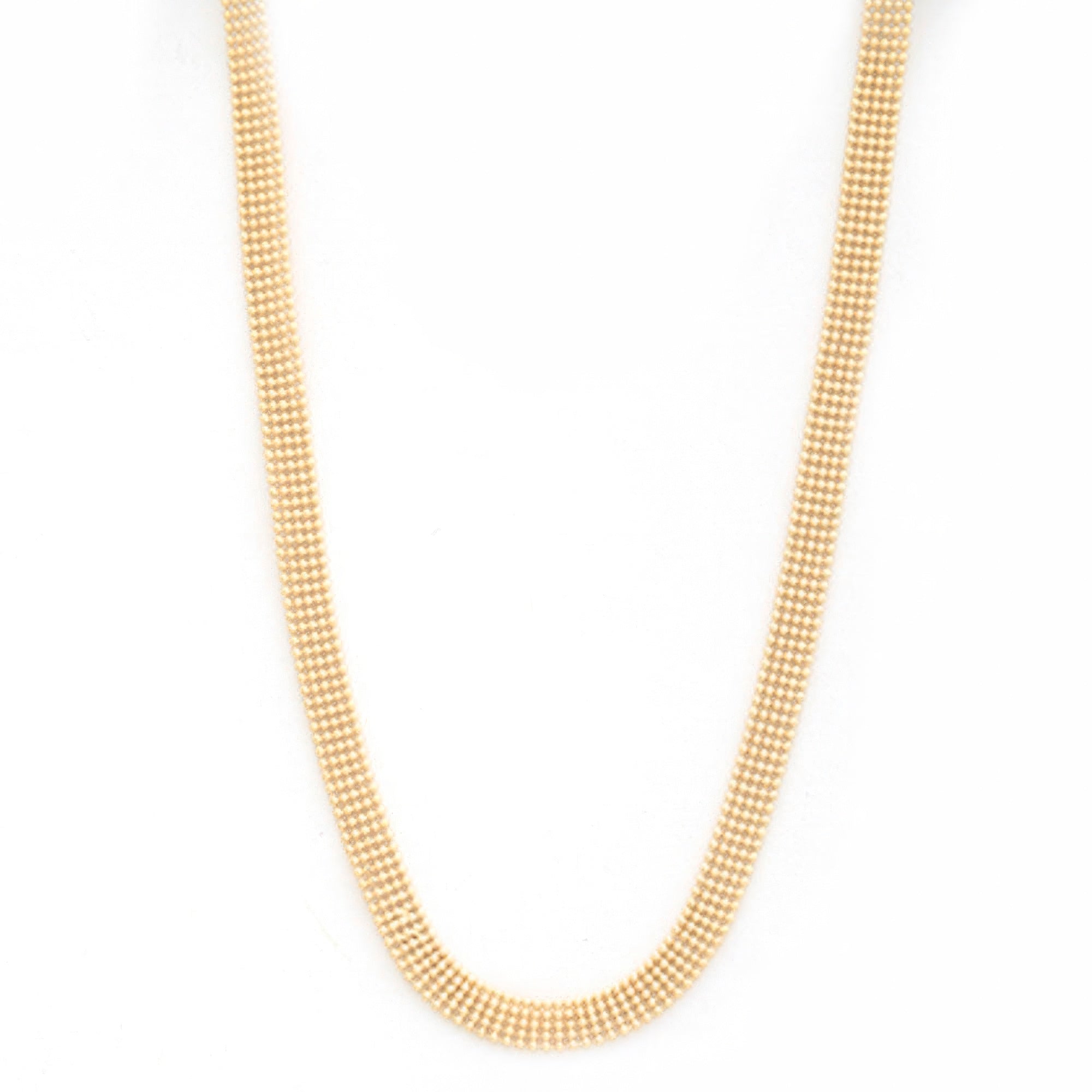 Gold Dipped Brass Chain Necklace