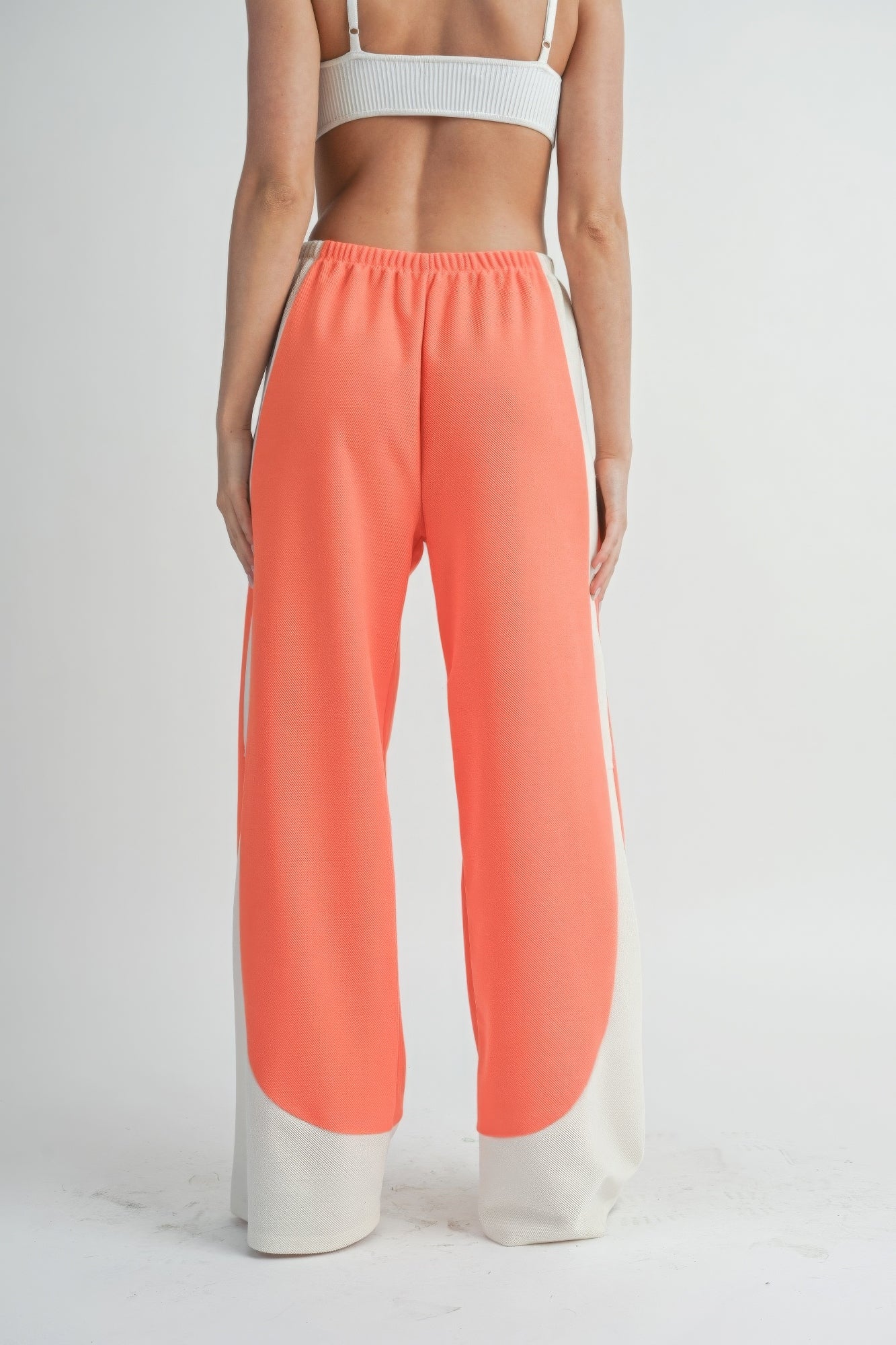 Two Toned Wide Leg Pants