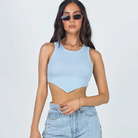 Casual Off Shoulder Knitted Tank Top