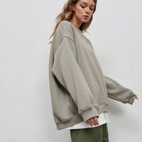 Oversized Fleece Sweatshirt