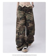 High Street Camo Loose Cargo Pants