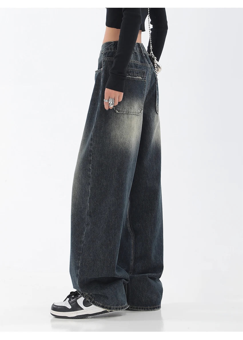 Straight Baggy Denim Jeans