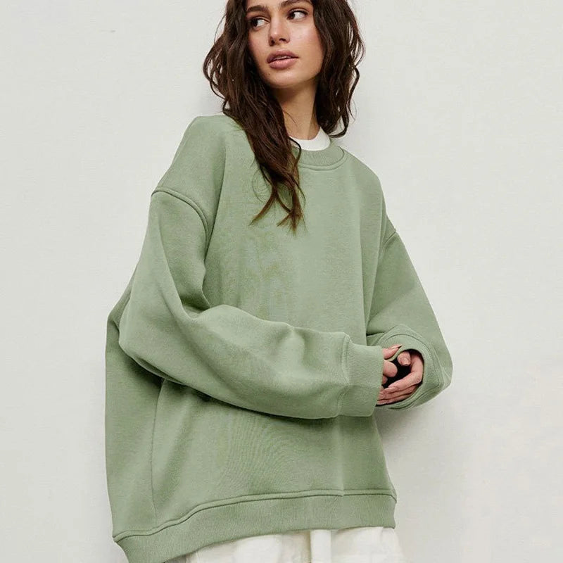 Oversized Fleece Sweatshirt