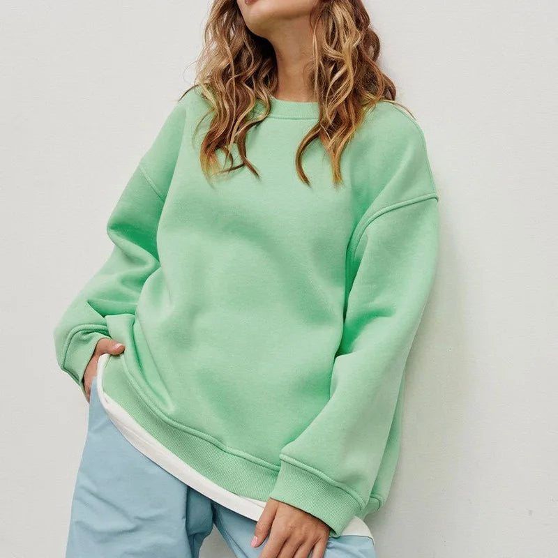 Oversized Fleece Sweatshirt