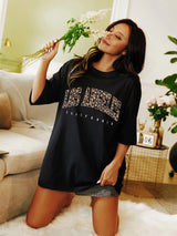 Oversized Los Angeles Print Oversized T-shirt