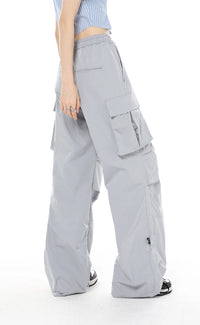 Wide Leg Cargo Grunge Baggy Trousers