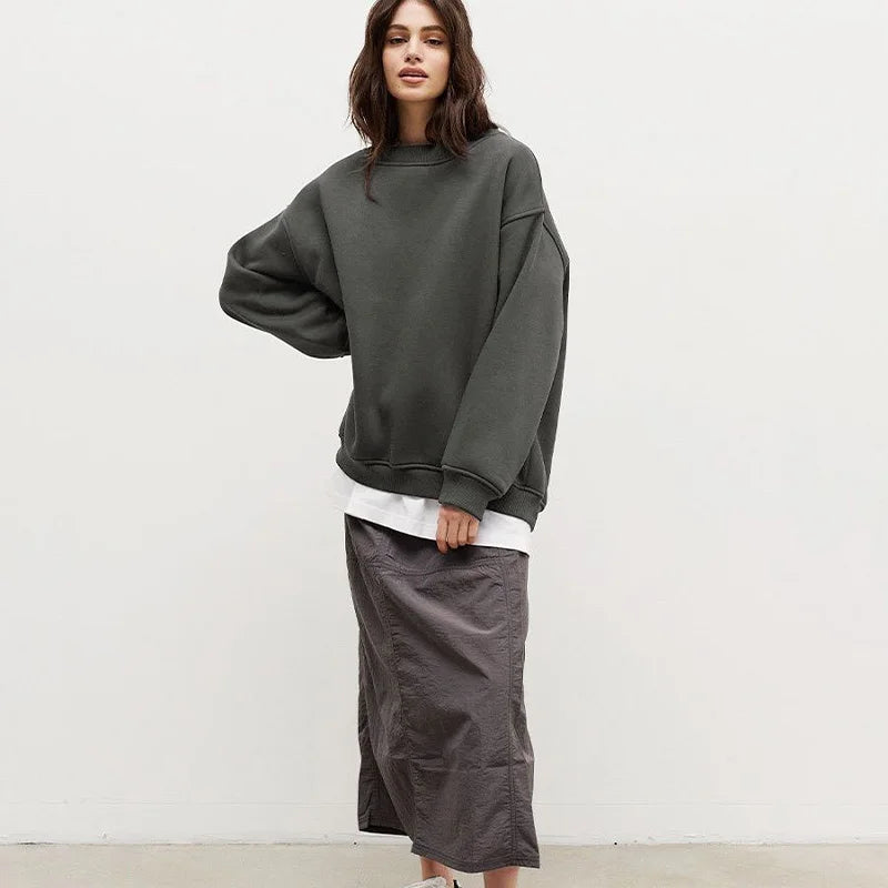 Oversized Fleece Sweatshirt