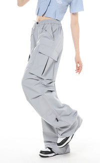 Wide Leg Cargo Grunge Baggy Trousers