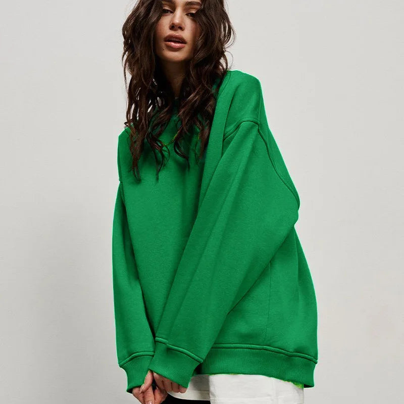 Oversized Fleece Sweatshirt