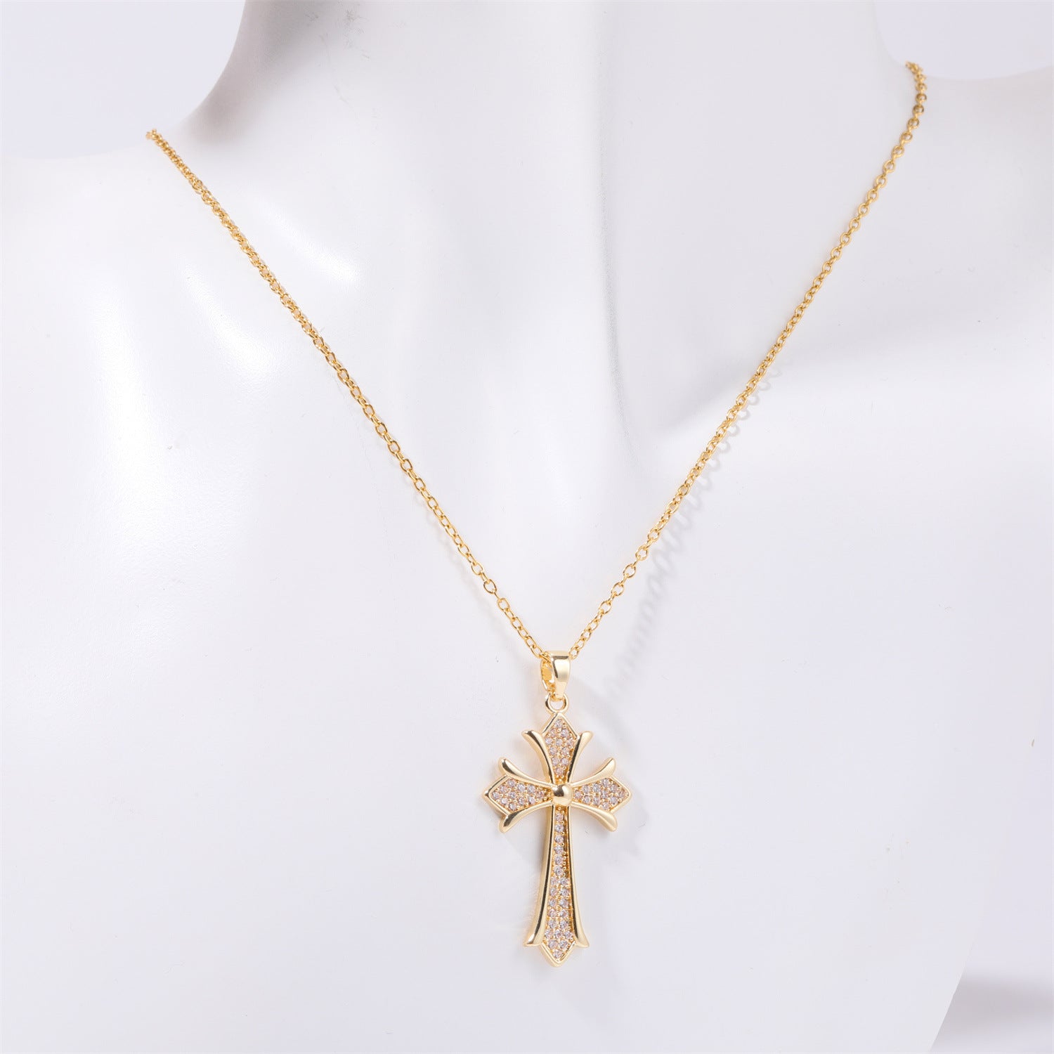 Stainless Steel Cross Necklace