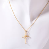 Stainless Steel Cross Necklace