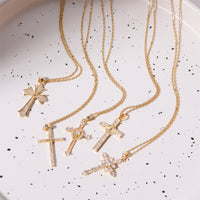 Stainless Steel Cross Necklace