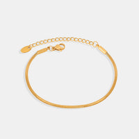 Gold-Plated Minimalist Bracelet