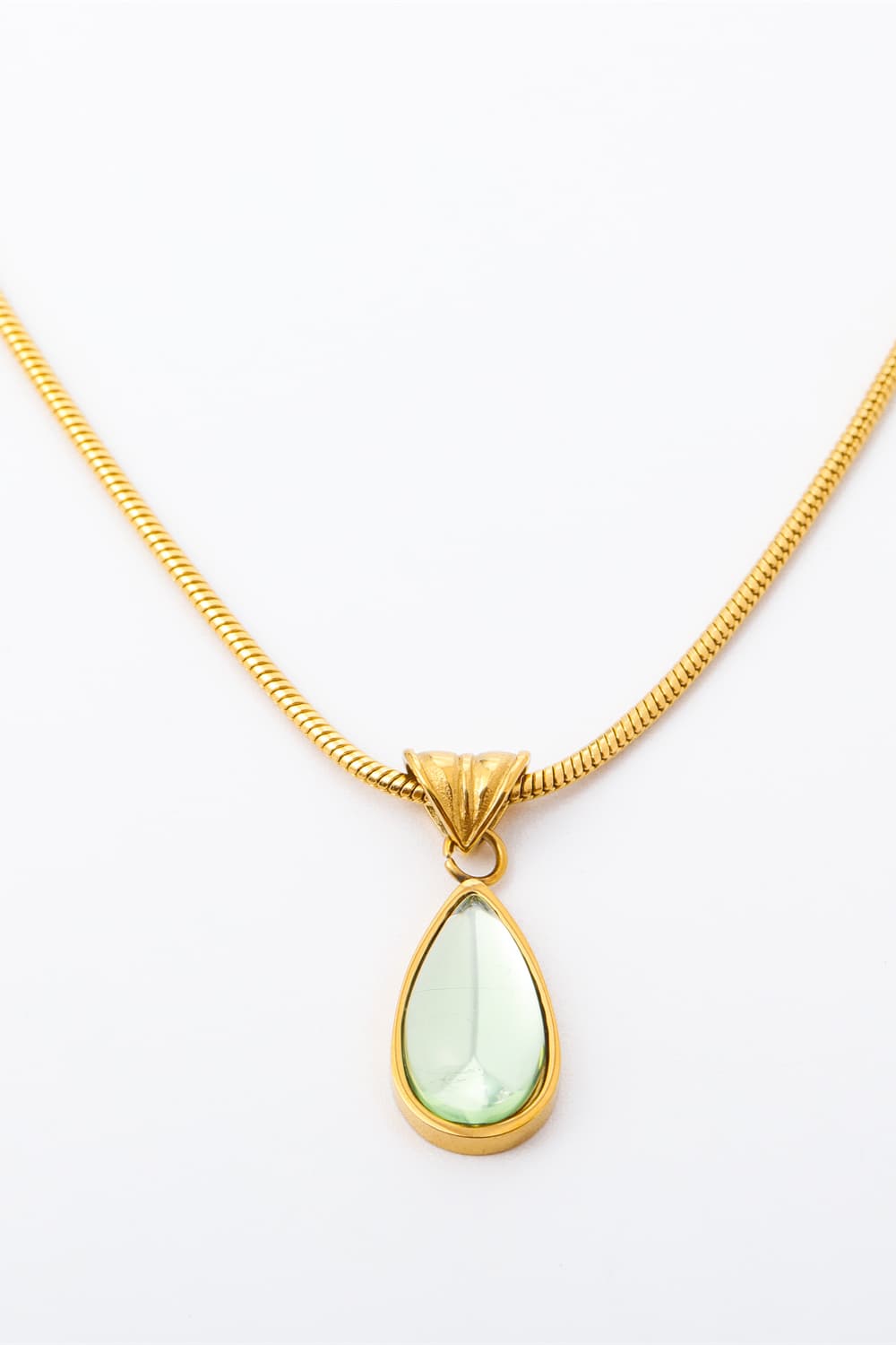 Teardrop Pendant Necklace